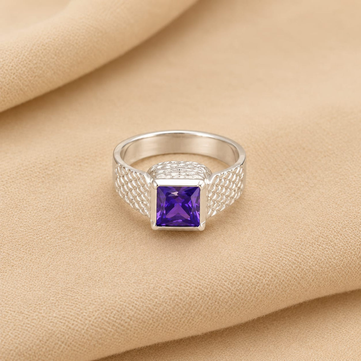 SILVER BABY RING