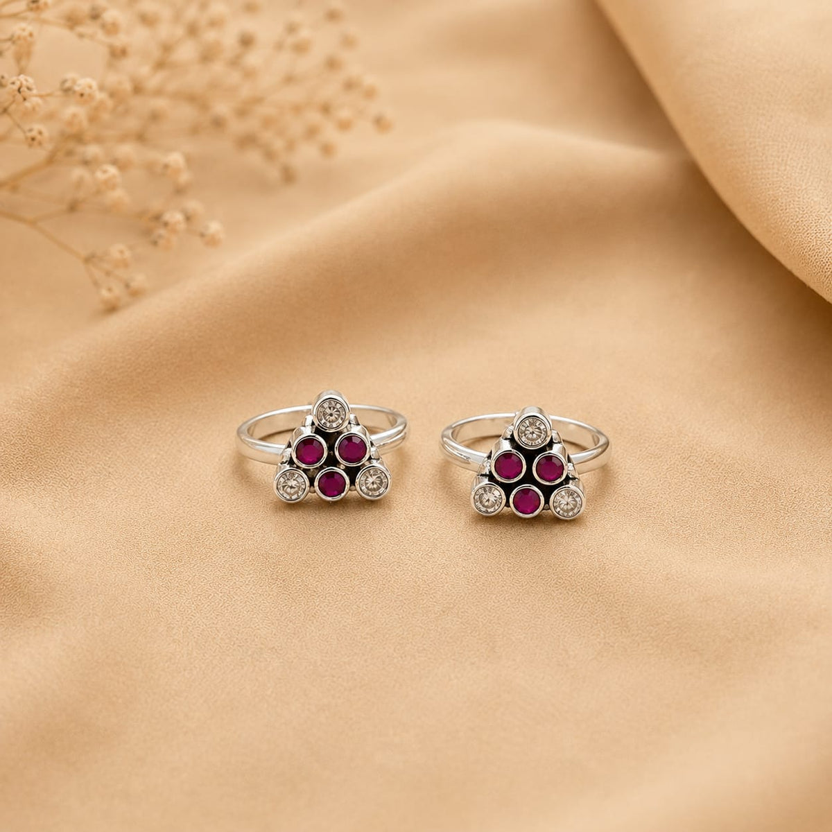 CUT STONE SILVER 92.5 BICHIYA