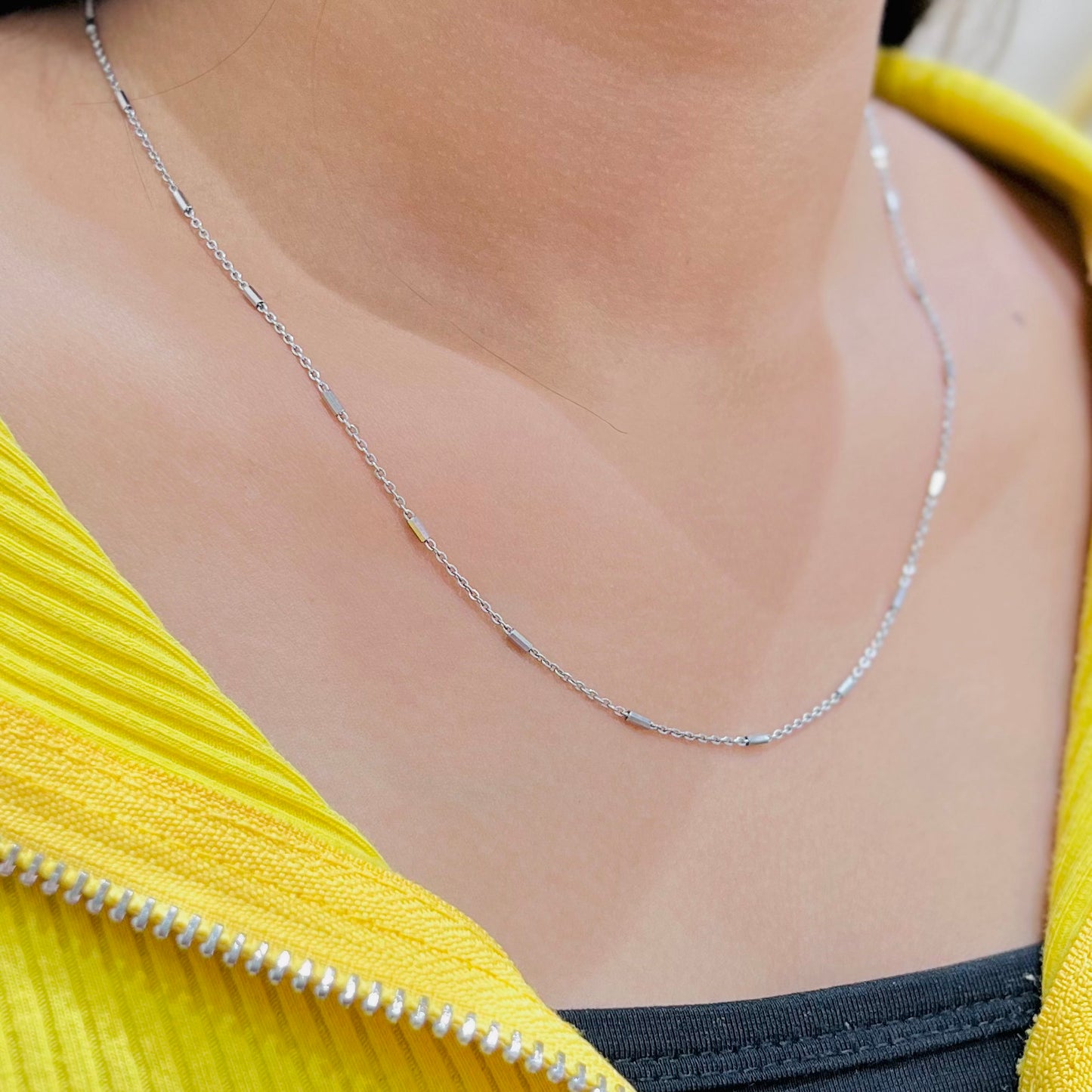 Silver Classic Daily Wear Chain for Women
