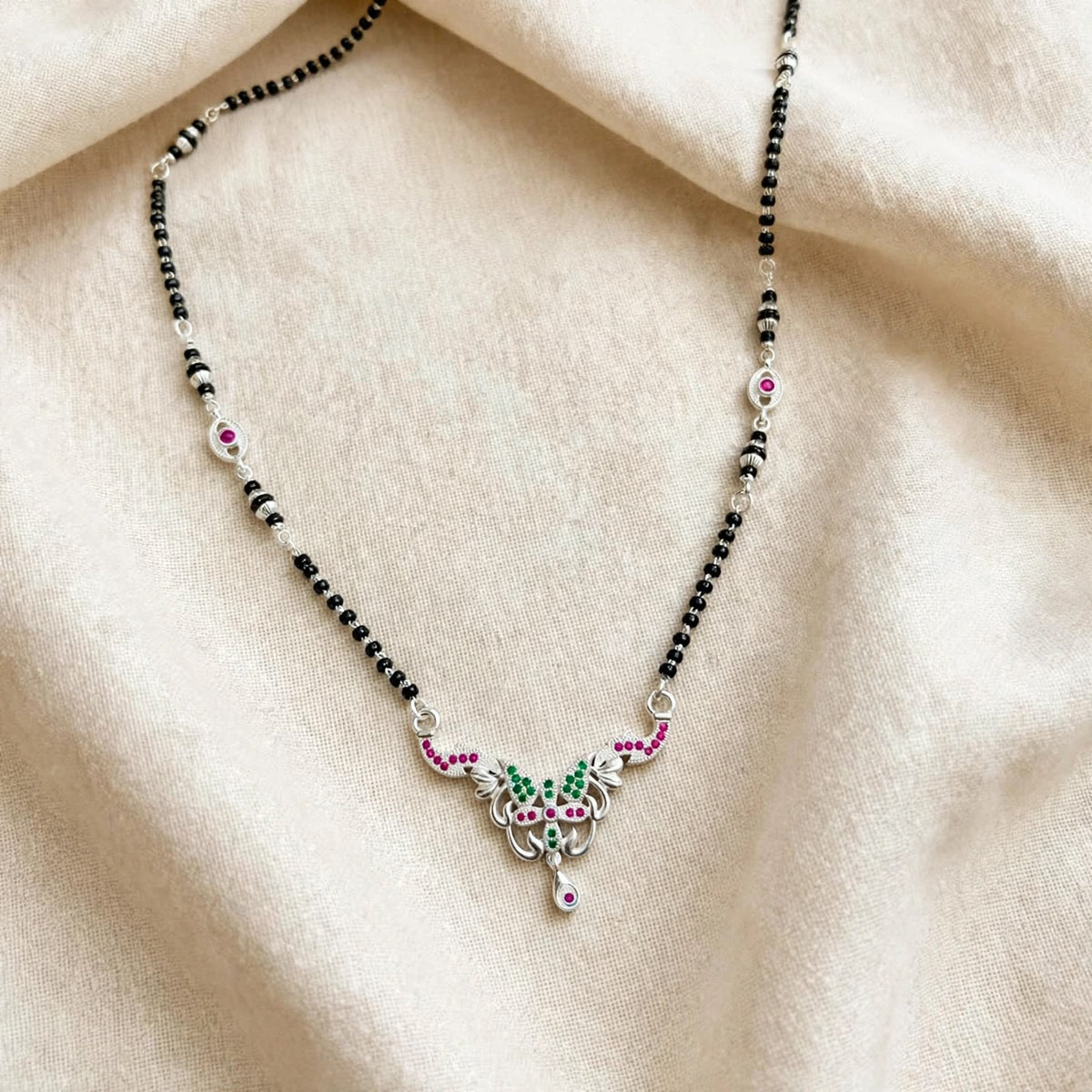 SILVER MANGALSUTRA