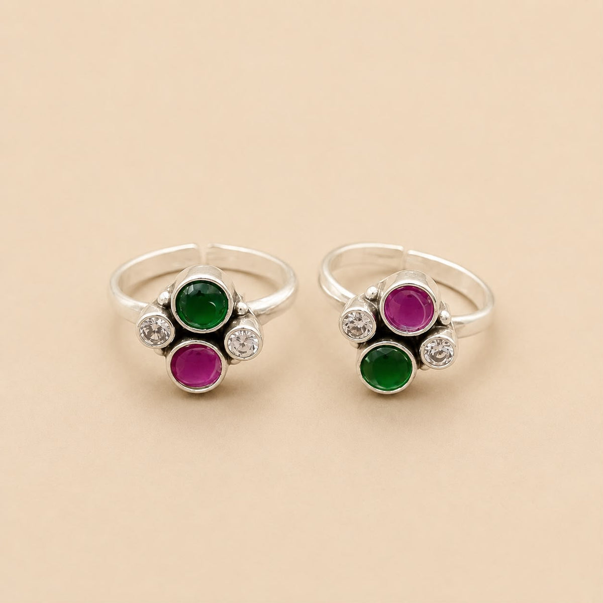 CUT STONE SILVER 92.5 BICHIYA
