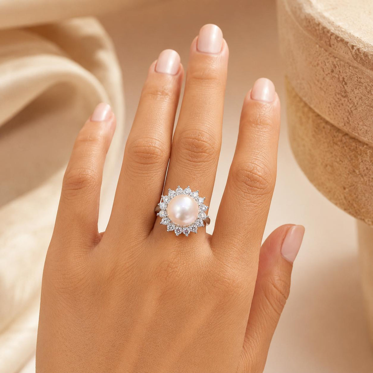 SILVER 92.5 RING FOR GIRLS