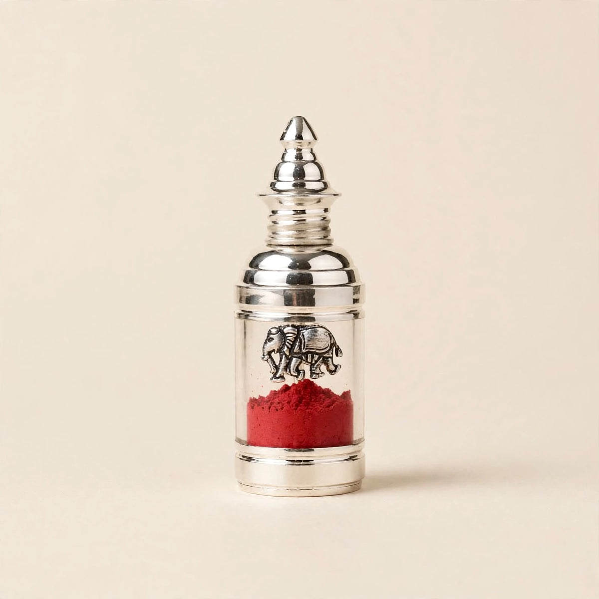 SILVER SINDOOR BOX