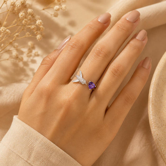 BEAUTIFULL SILVER 92.5 GIRLS RING