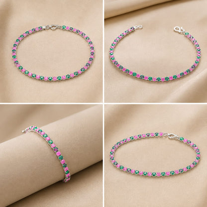 SHINING STONE SILVER 92.5 PAYAL