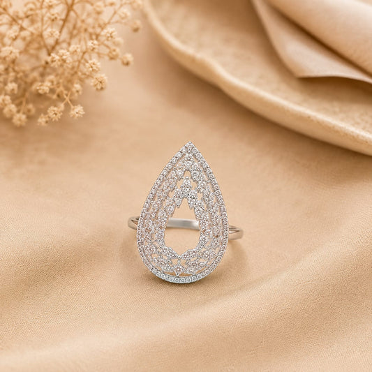 SILVER 92.5 RING FOR GIRLS