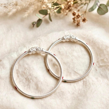 SILVER BABY BANGLE