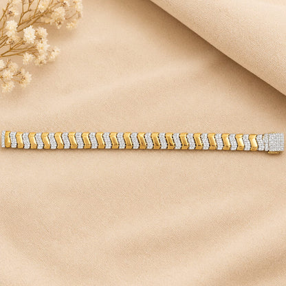 SILVER BARCELET