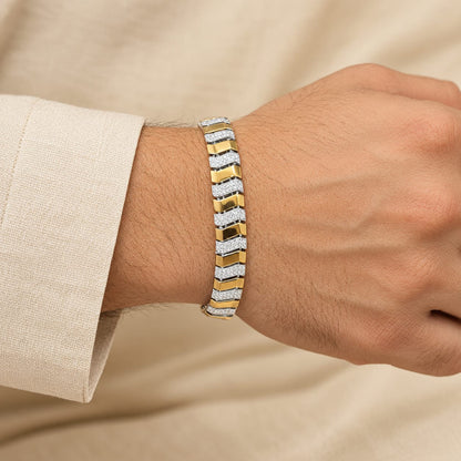 SILVER BARCELET