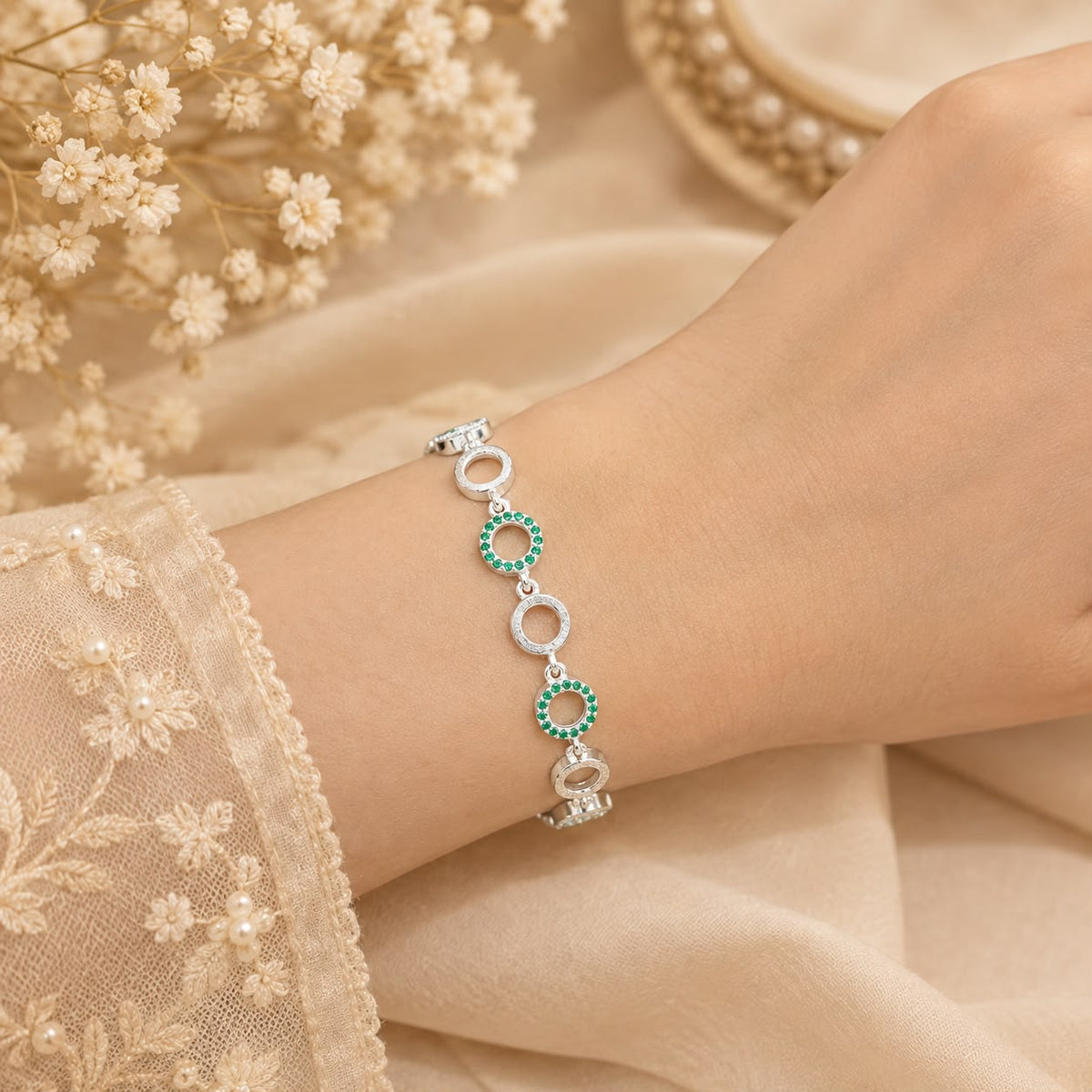 SILVER BRACELET FOR GIRLS