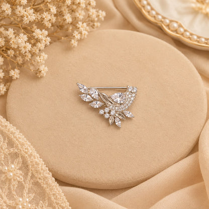 SILVER 92.5 BROOCH