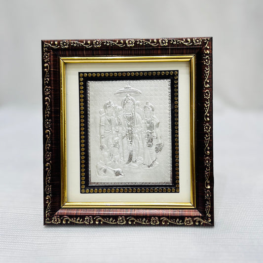 Silver Ram Darbar Photo Frame
