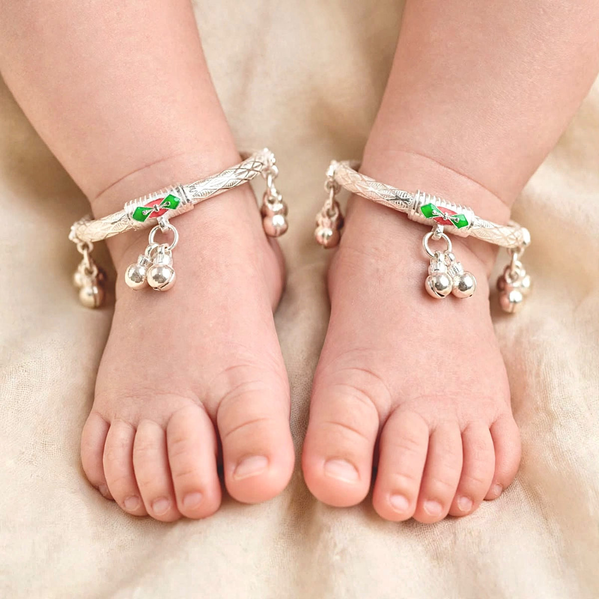 SILVER BABY KADA PAYAL