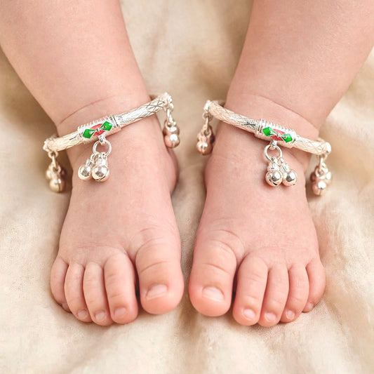 SILVER BABY KADA PAYAL