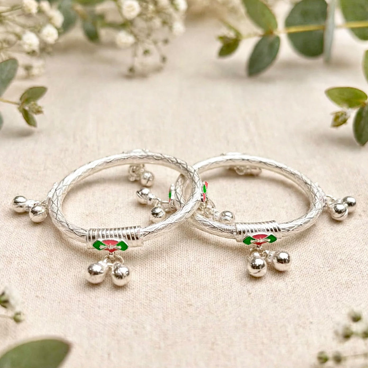 SILVER BABY KADA PAYAL