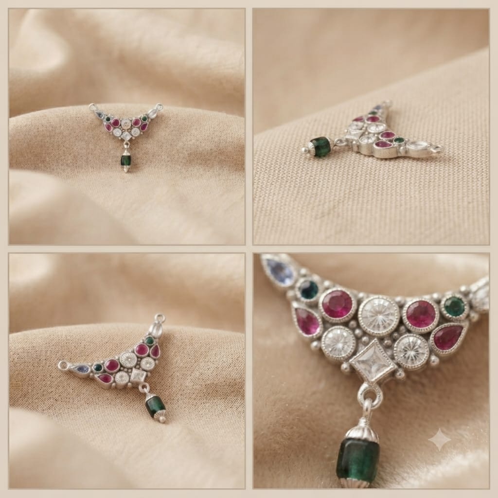 SILVER MANGALSUTRA