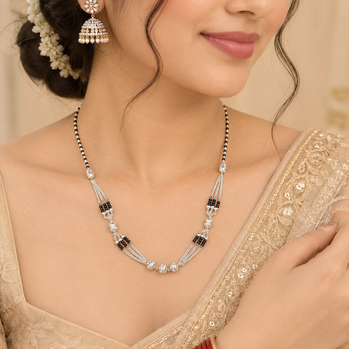SILVER 92.5 MANGALSUTRA CHAIN