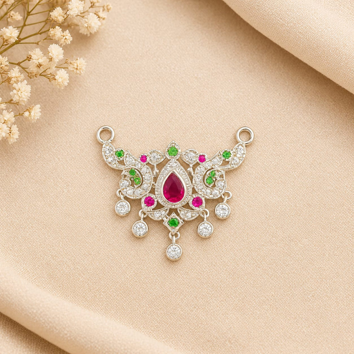 SILVER MANGALSUTRA PENDANT