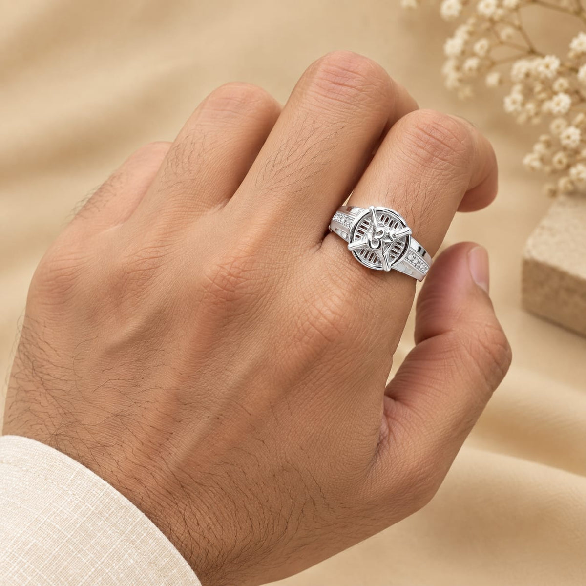 SILVER RING FOR MENS