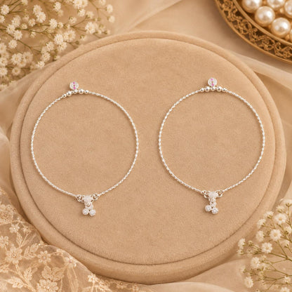 SILVER LIGHTWEIGHT PAYAL
