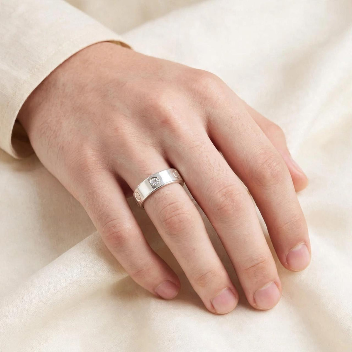 SILVER RING FOR BOYS