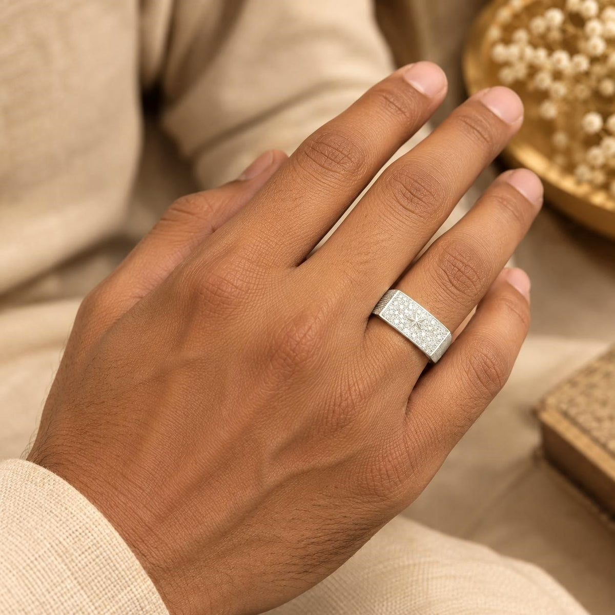 SILVER RING FOR BOYS