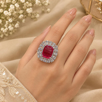 SILVER RING FOR WOMAN