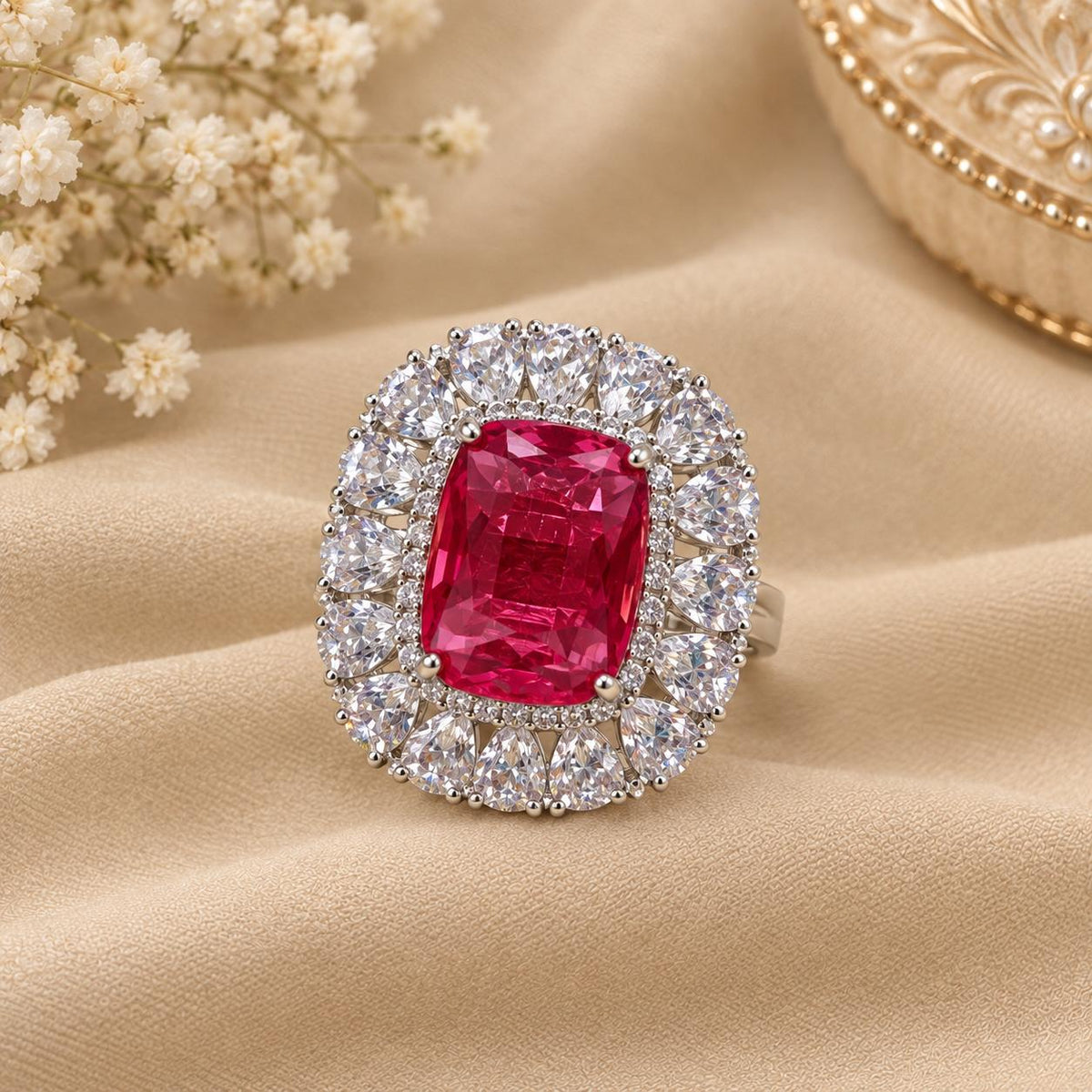 SILVER RING FOR WOMAN