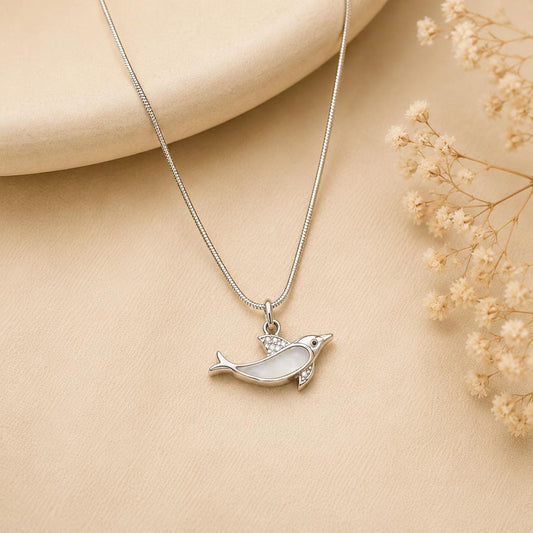BEAUTIFULL SILVER 92.5 CHAIN PENDANT