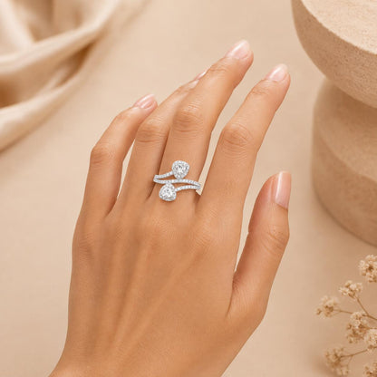 SILVER 92.5 RING FOR GIRLS