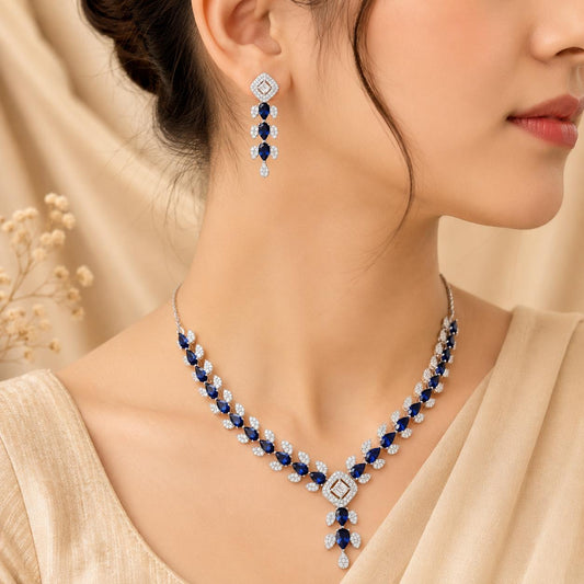SILVER 92.5 NECKLACE SET
