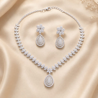 SILVER 92.5 NECKLACE SET