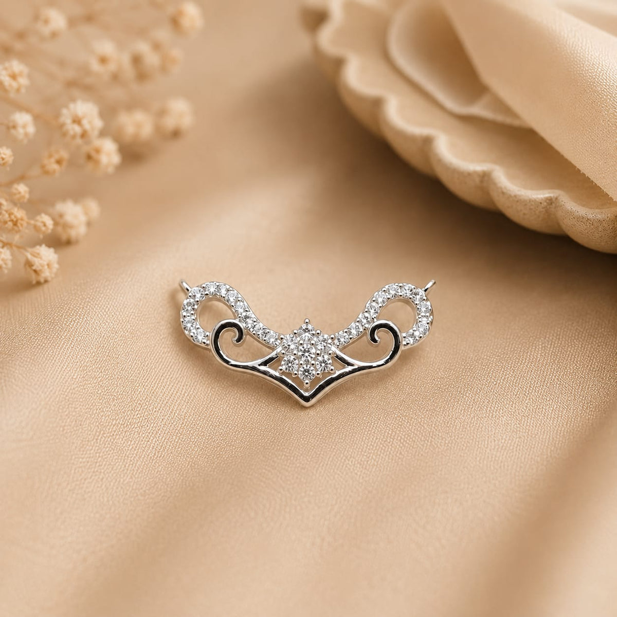 SILVER 92.5 MANGALSUTRA PENDANT