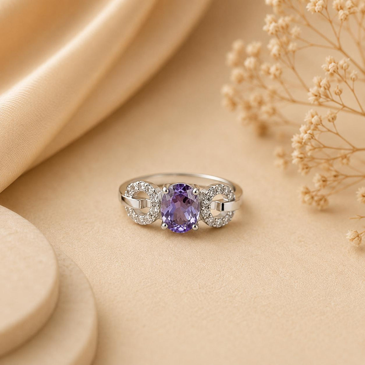 SILVER 92.5 RING FOR GIRLS