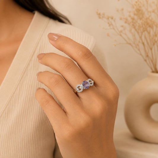 SILVER 92.5 RING FOR GIRLS