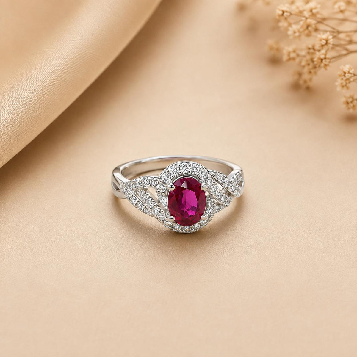 SILVER 92.5 RING FOR GIRLS