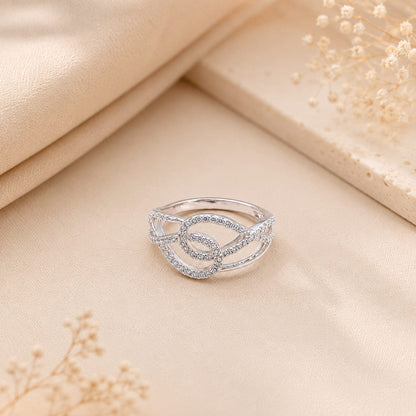 SHINING STONE SILVER 92.5 RING