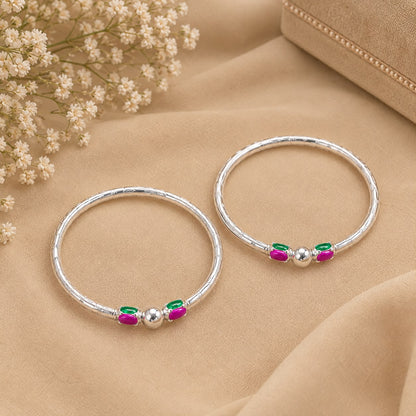 SILVER KADA FOR BABY