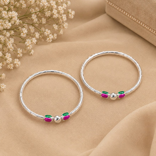 SILVER KADA FOR BABY