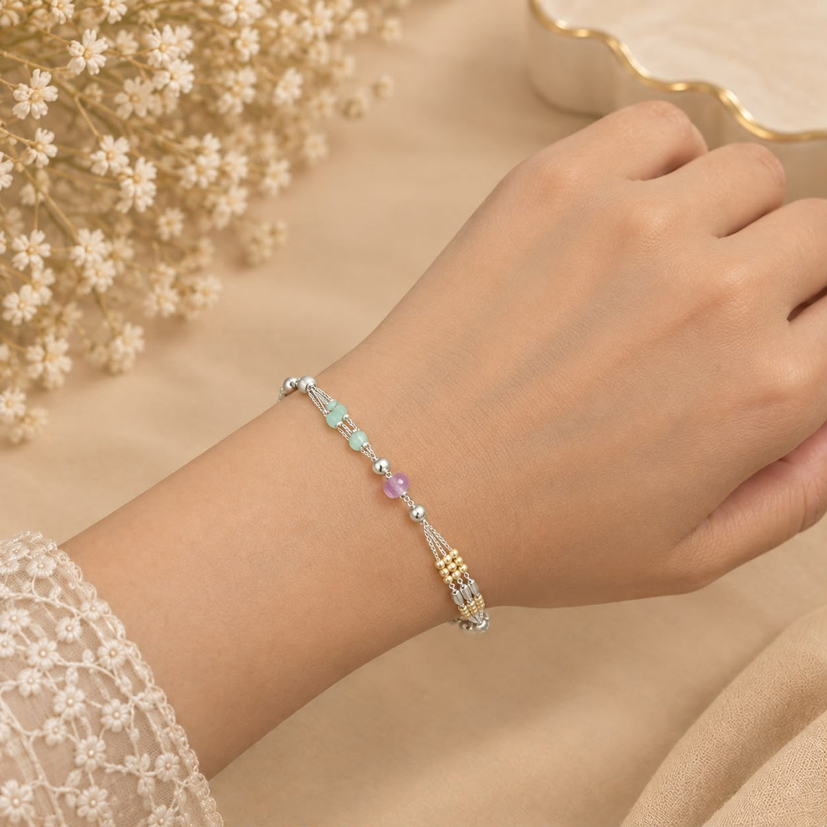 SILVER 92.5 GIRLS BRACELET