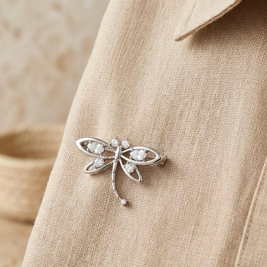 SILVER 92.5 BROOCH