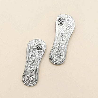SILVER CHARAN PADUKA