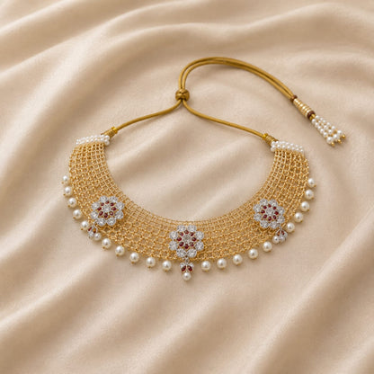 SILVER CHATAI NECKLACE