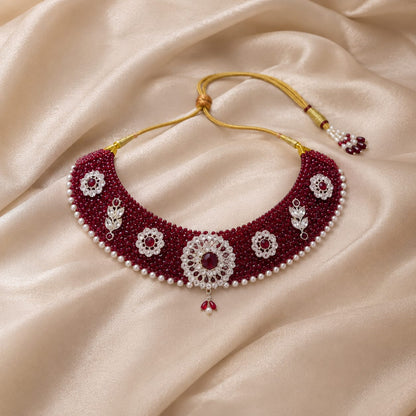 SILVER CHATAI NECKLACE
