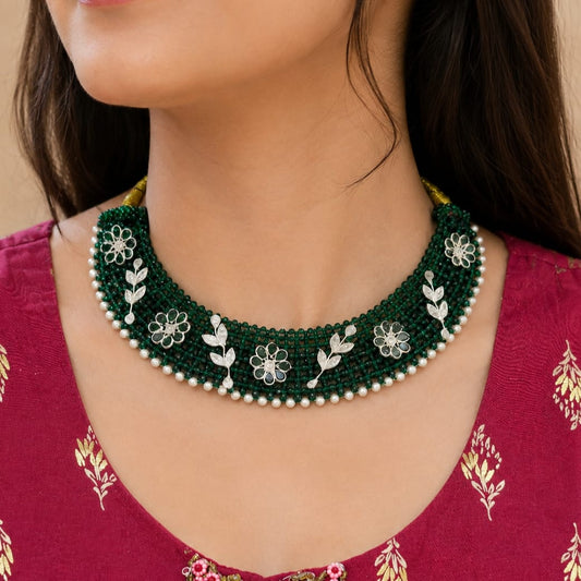 SILVER CHATAI NECKLACE