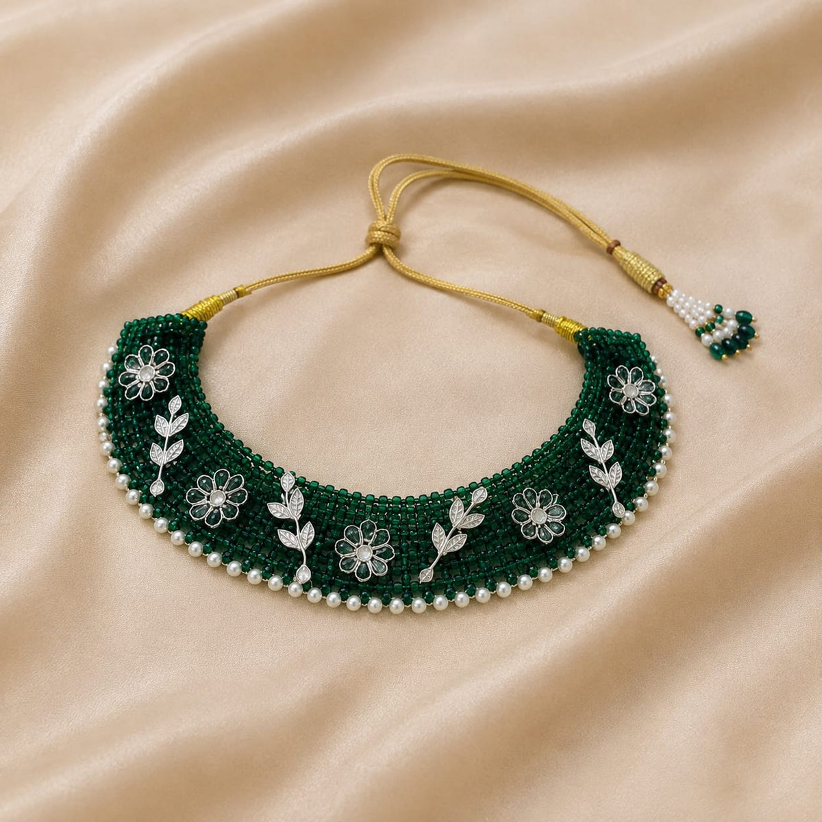 SILVER CHATAI NECKLACE