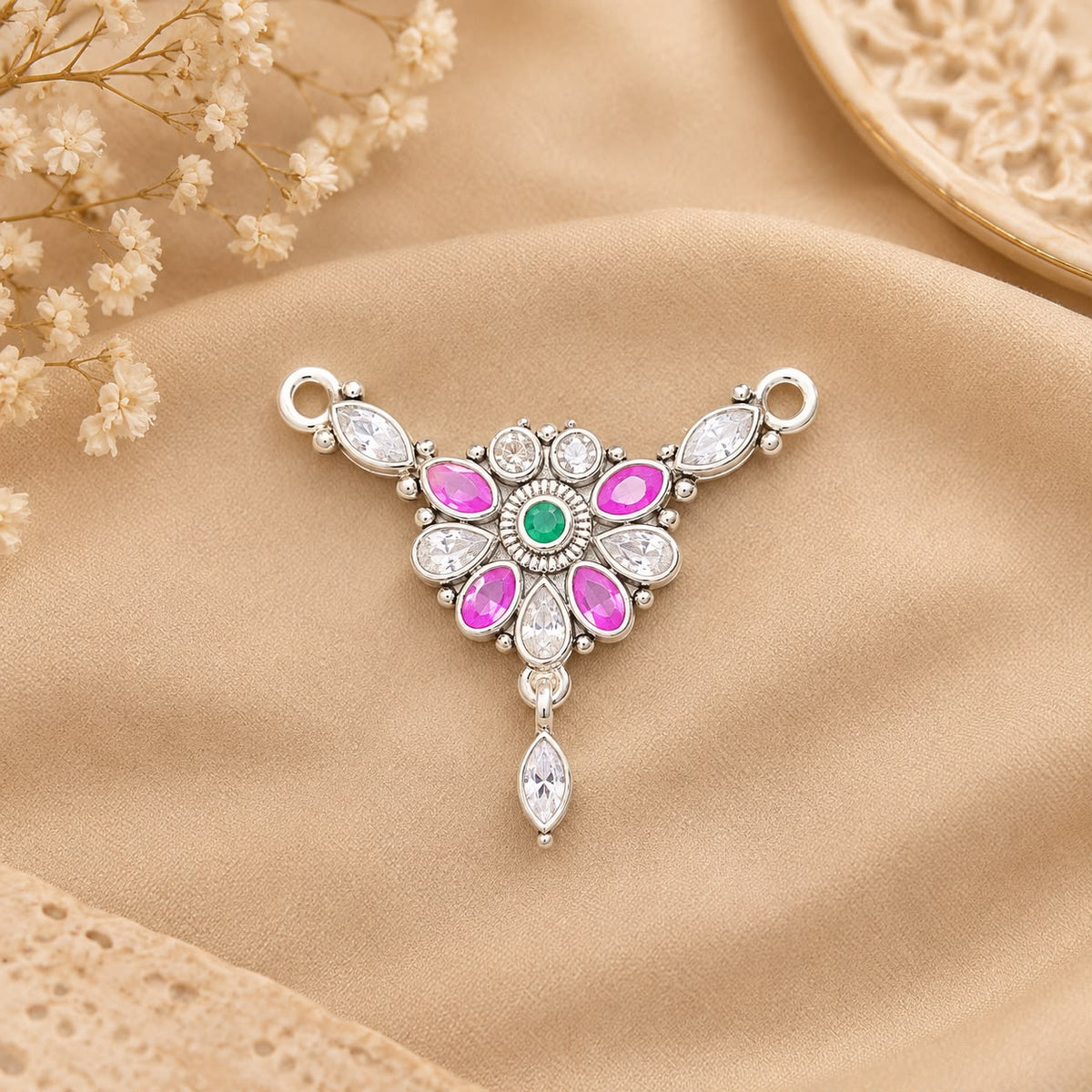 SILVER MANGALSUTRA PENDANT