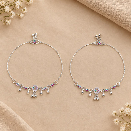 BEAUTIFUL SILVER PAYAL