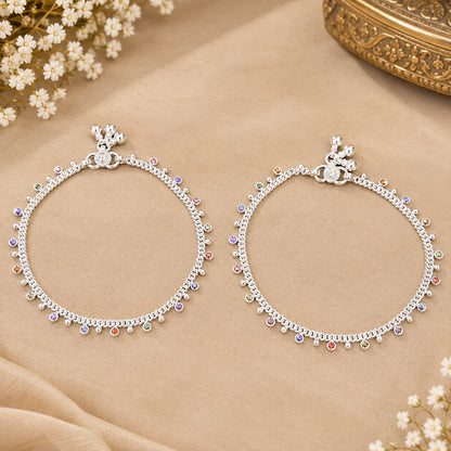 BEAUTIFUL SILVER PAYAL