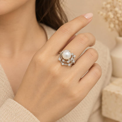 SILVER 92.5 RING FOR GIRLS